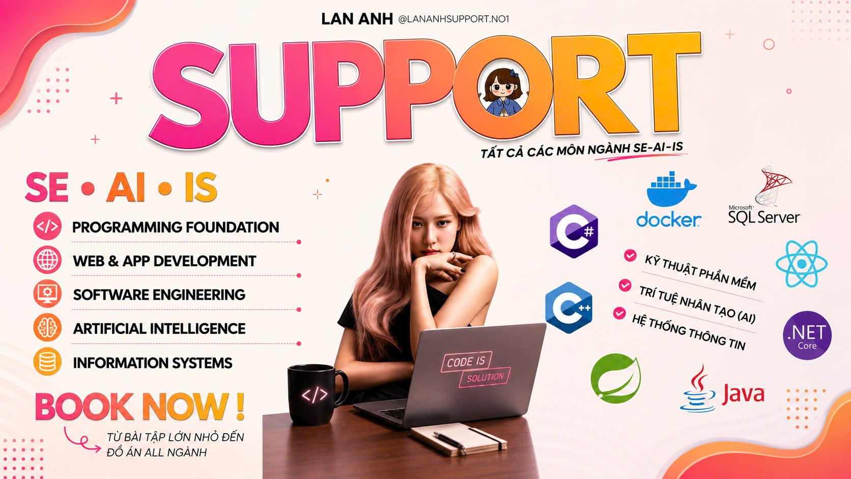 Support Học Tập Khối IT